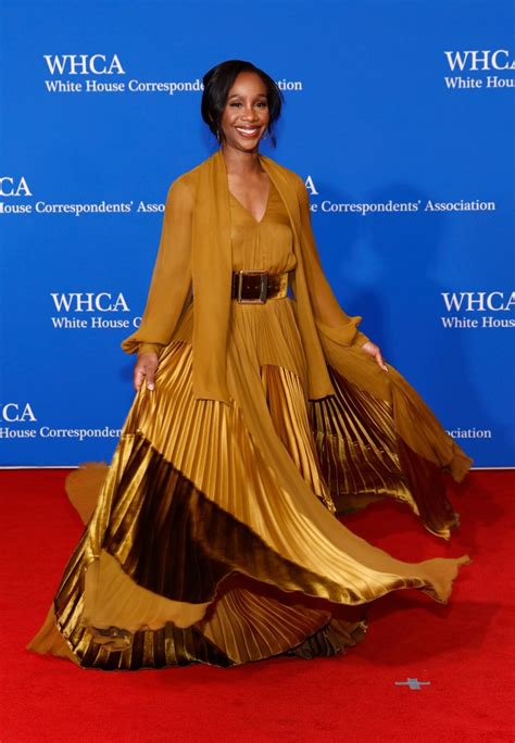 abby phillip sexy|Abby Phillip Shines in Gold on White House Correspondents' .